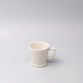 Mug 8.5cm White Dot Glaze V637-C7782