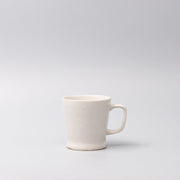 Mug 8.5cm White Dot Glaze V637-C7782