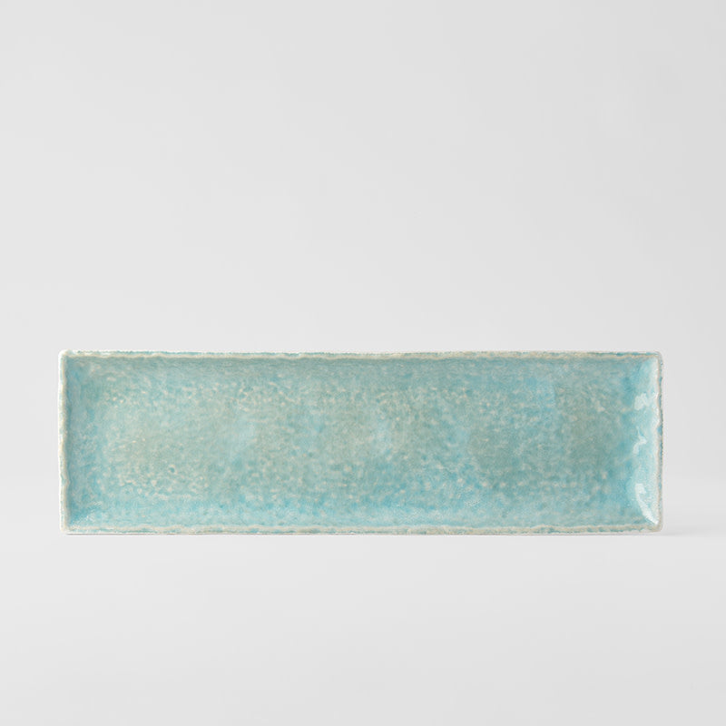 Platter 50cm Crazed Blue Glaze V637-C7813