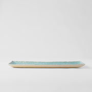 Platter 50cm Crazed Blue Glaze V637-C7813