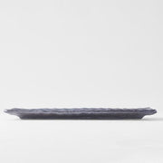 Sashimi Plate 33cm Crumpled Design V637-C7845