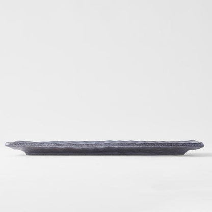 Sashimi Plate 33cm Crumpled Design V637-C7845