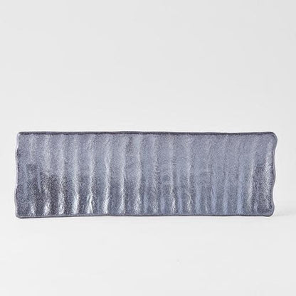 Sashimi Plate 33cm Crumpled Design V637-C7845