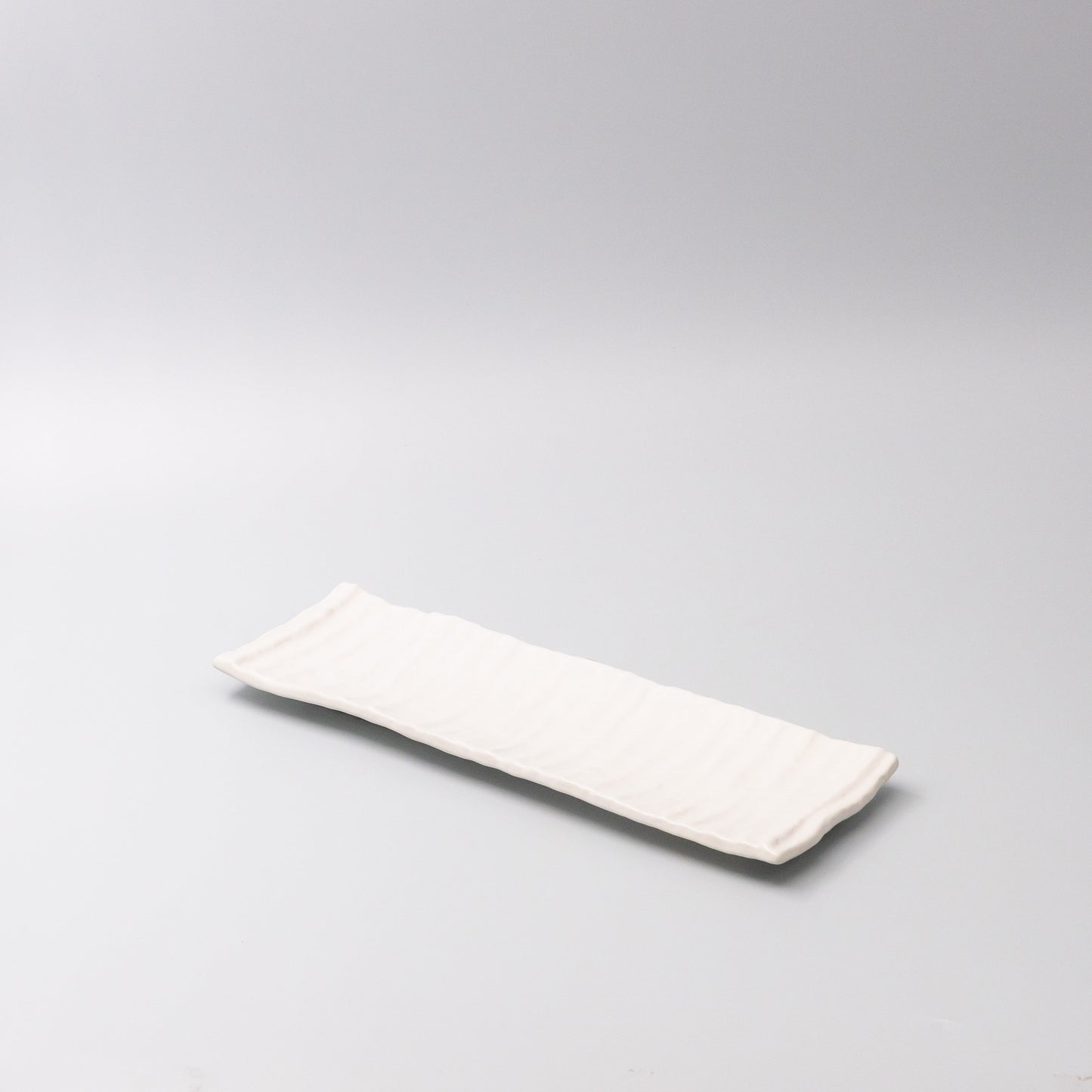 Sashimi Plate 33cm White Glaze V637-C7846
