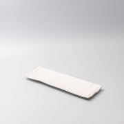 Sashimi Plate 33cm White Glaze V637-C7846