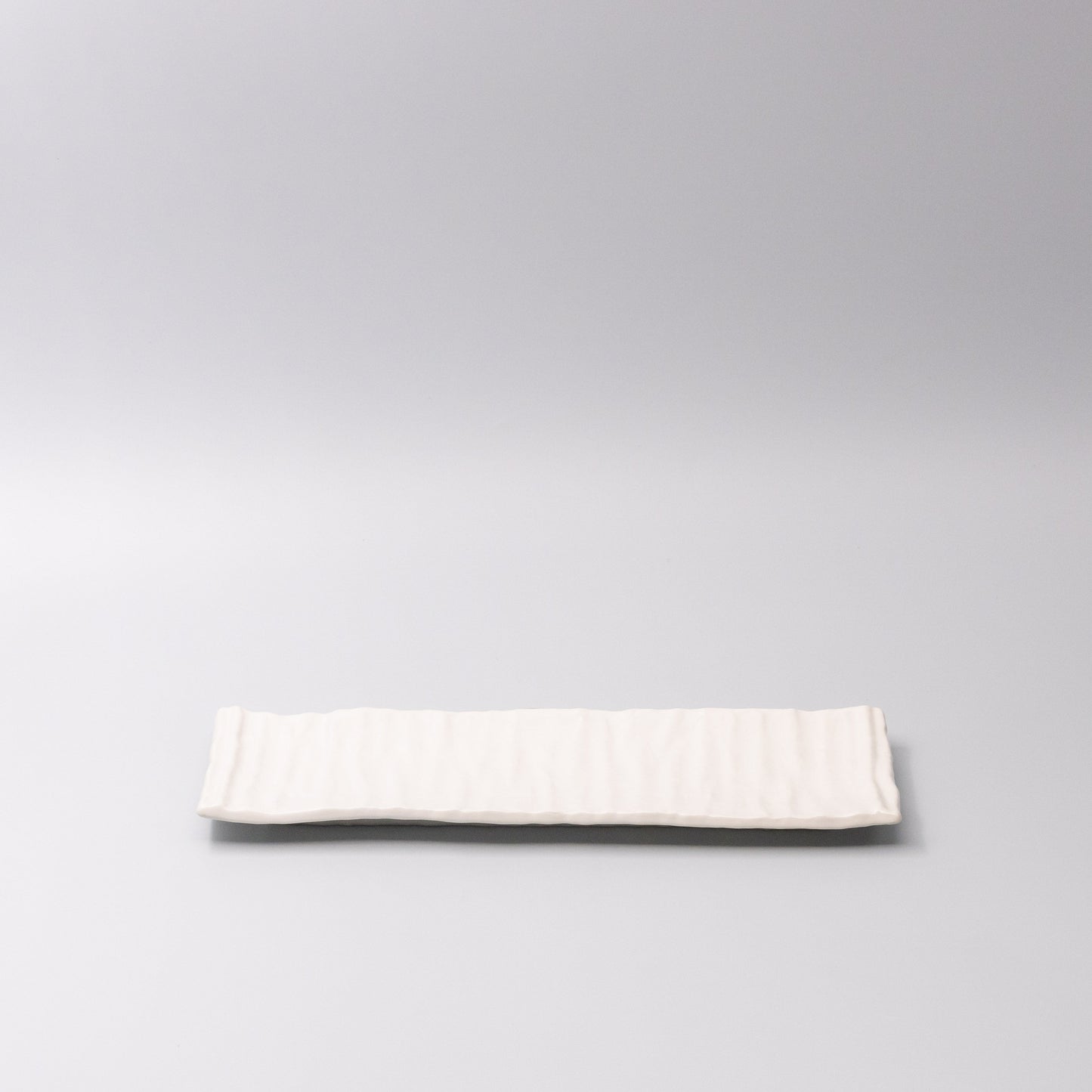 Sashimi Plate 33cm White Glaze V637-C7846