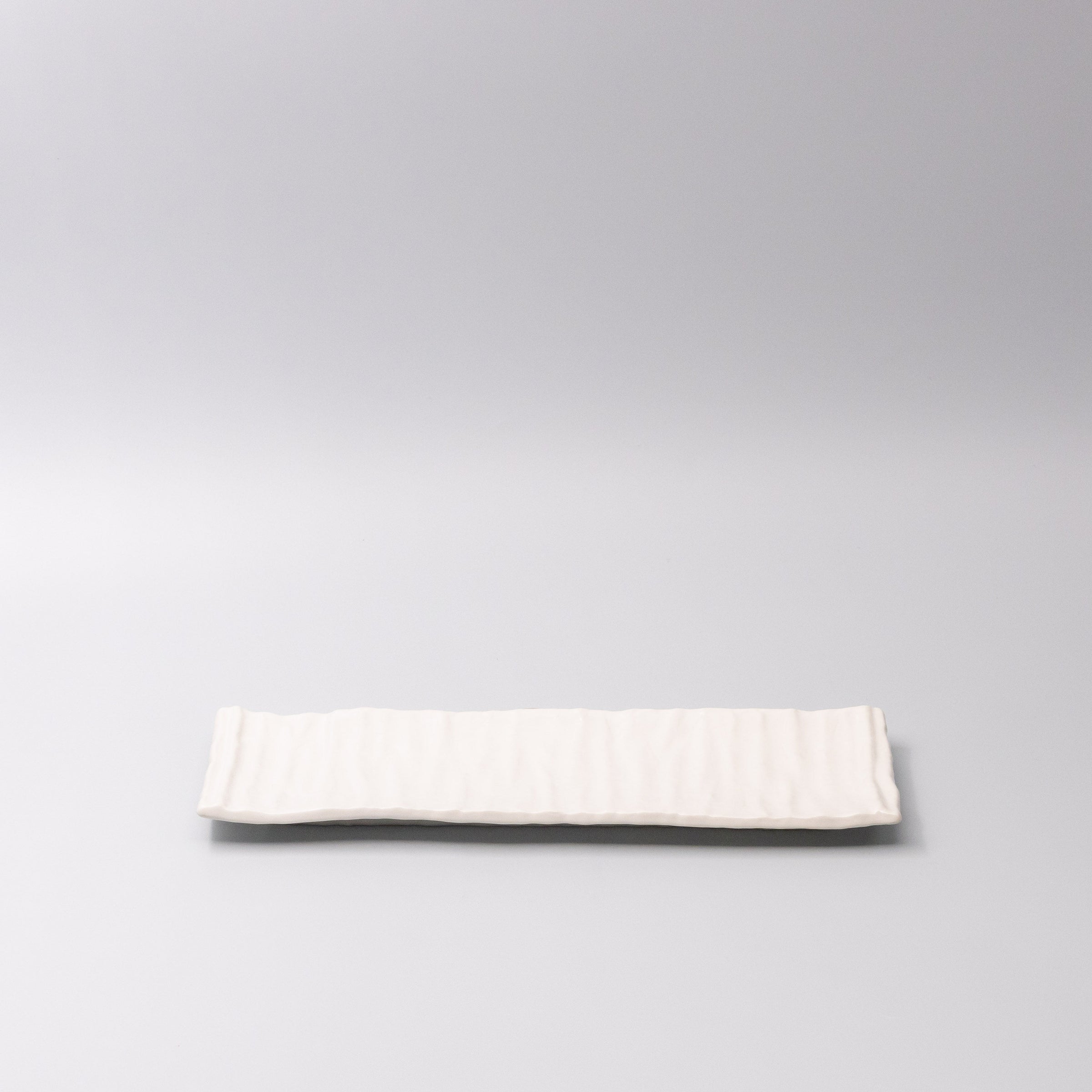 Sashimi Plate 33cm White Glaze V637-C7846
