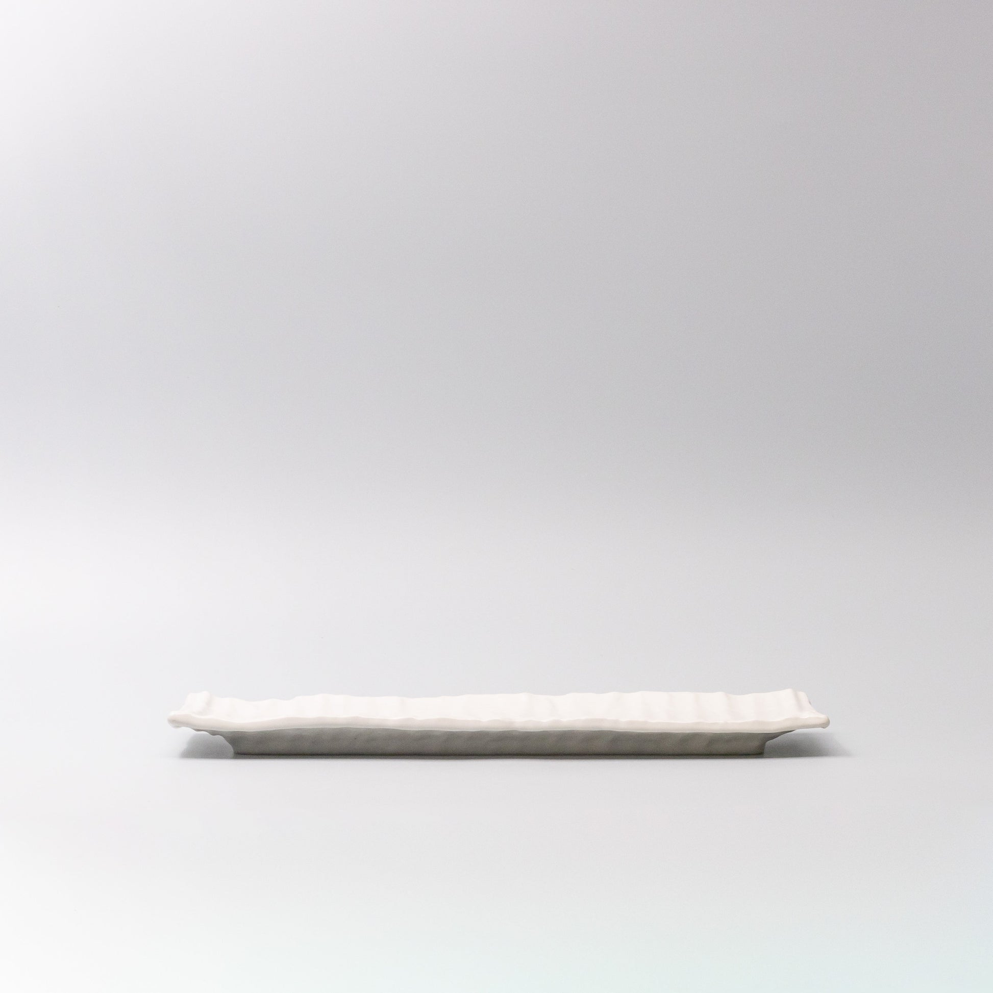 Sashimi Plate 33cm White Glaze V637-C7846