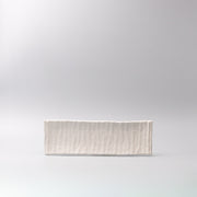 Sashimi Plate 33cm White Glaze V637-C7846