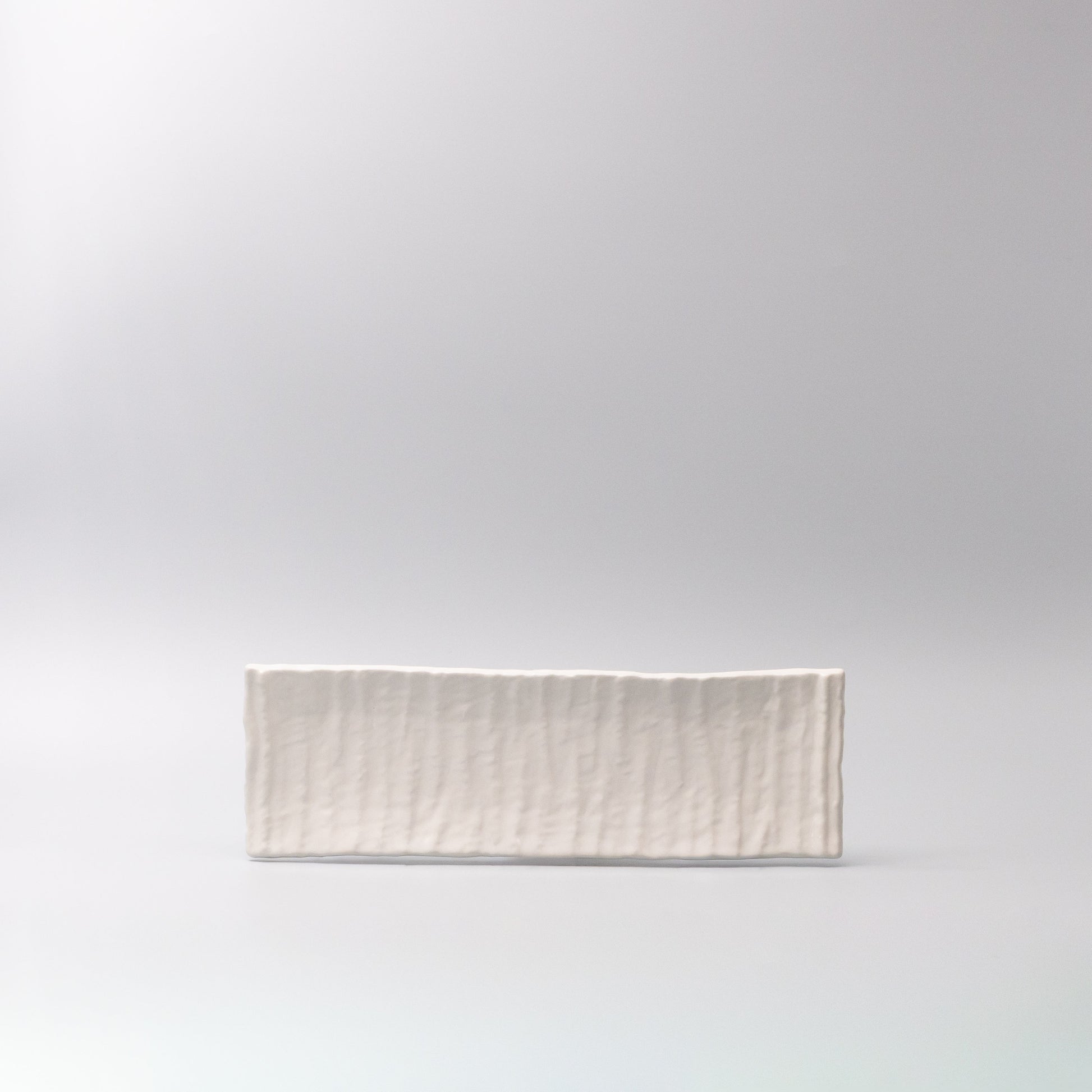 Sashimi Plate 33cm White Glaze V637-C7846