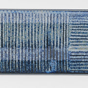Plate Rectangular 33x10cm Lines Dark Blue Glaze V637-C7849