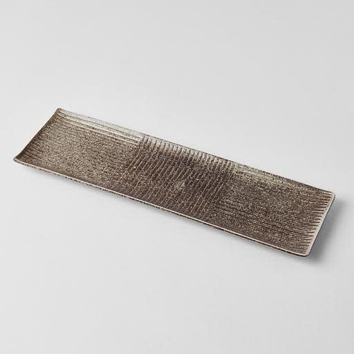Sashimi Plate 33cm Line Design V637-C7850