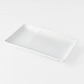 Sushi Plate 21cm Line White Design V637-C7855