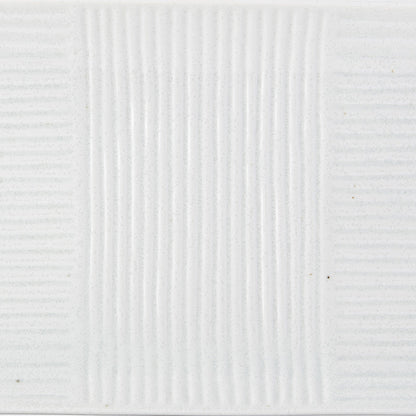Sushi Plate 21cm Line White Design V637-C7855