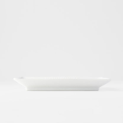 Sushi Plate 21cm Line White Design V637-C7855