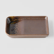 Sauce Dish 13cm Shigaraki Brown Glaze V637-C7937B