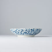 Pasta Bowl 21cm Blue Daisy Glaze V637-C7945
