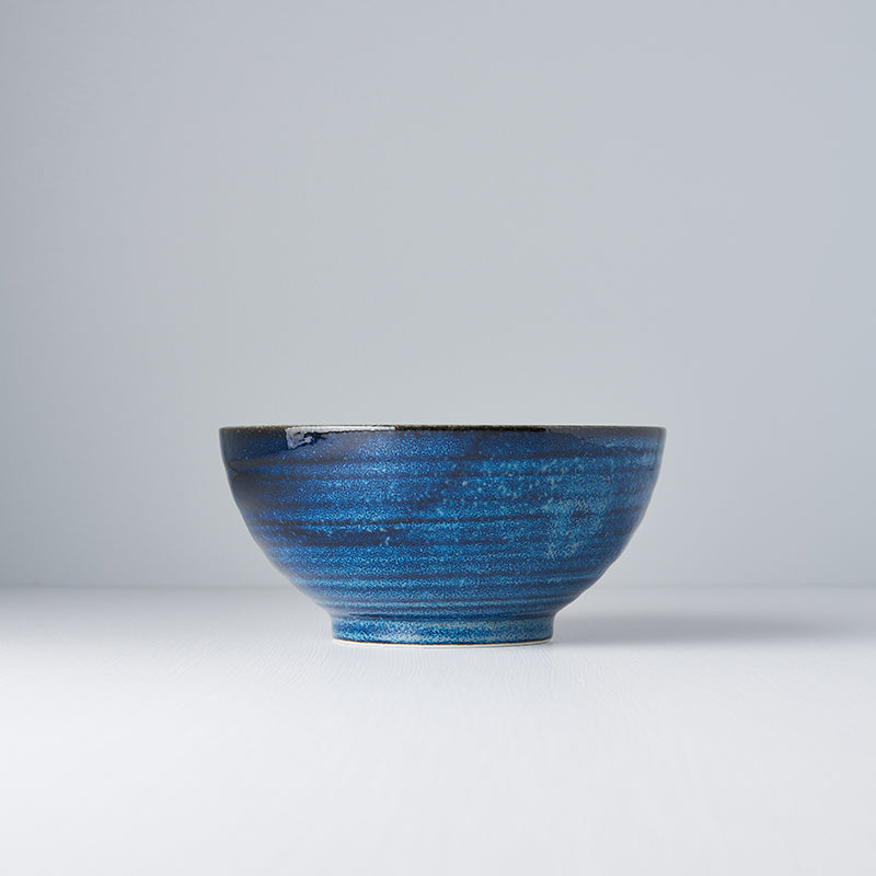 Udon Bowl 19cm Kanso Indigo Blue Glaze V637-C7953