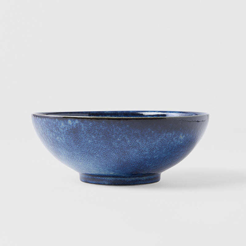 Ramen Bowl 21.5cm Kanso Indigo Blue Glaze V637-C7954