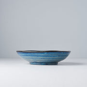 Pasta Bowl Organic Shape 21cm Kanso Indigo Blue Glaze V637-C7955