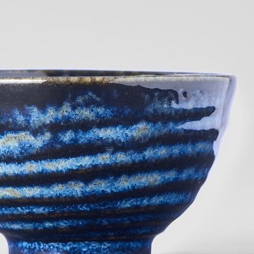 Tea Cup 9cm Kanso Indigo Blue Glaze V637-C7958