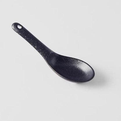 Spoon Small 15cm Kanso Matt Black Glaze V637-C7960