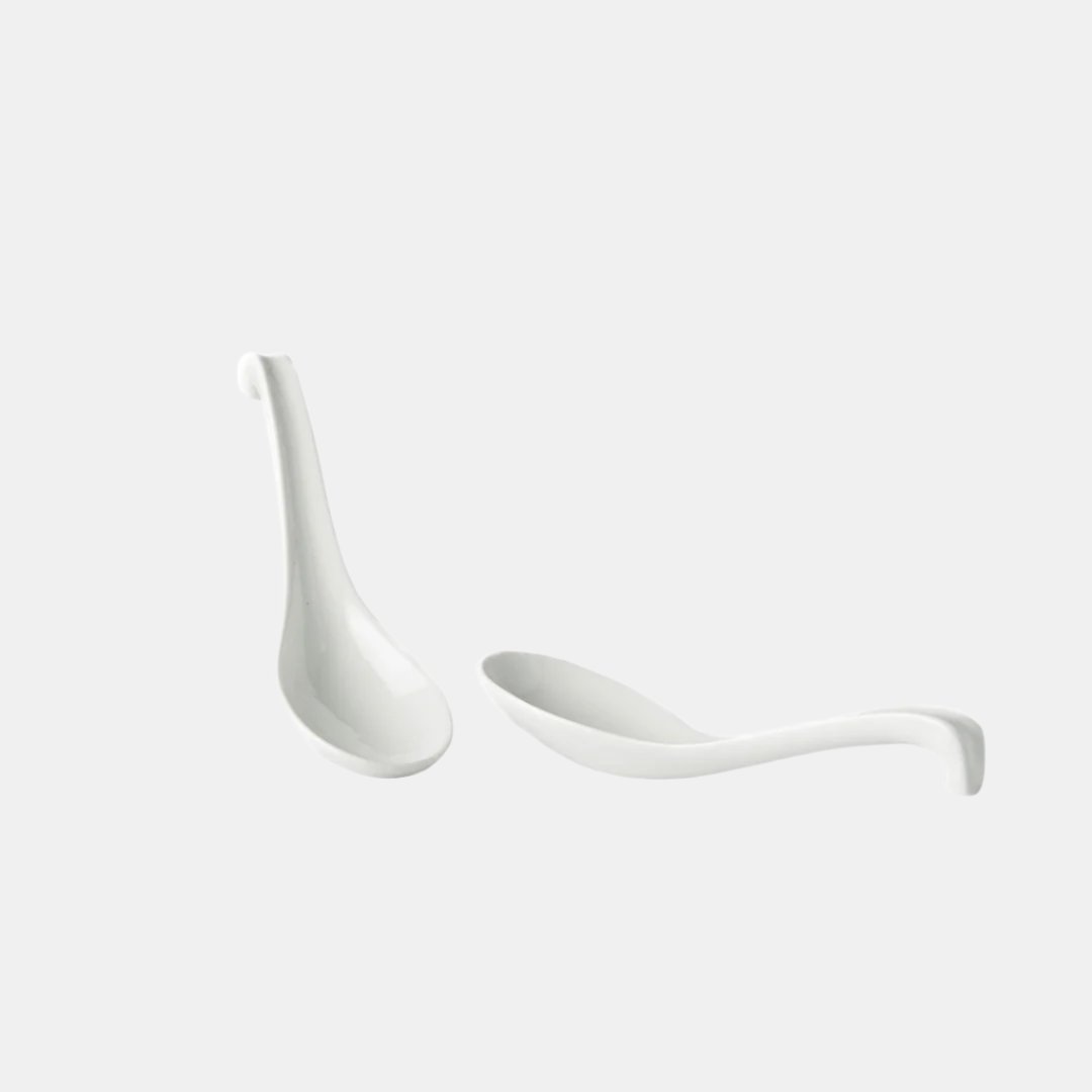 Spoon 17.5cm Kanso Soft White Glaze V637-C7961