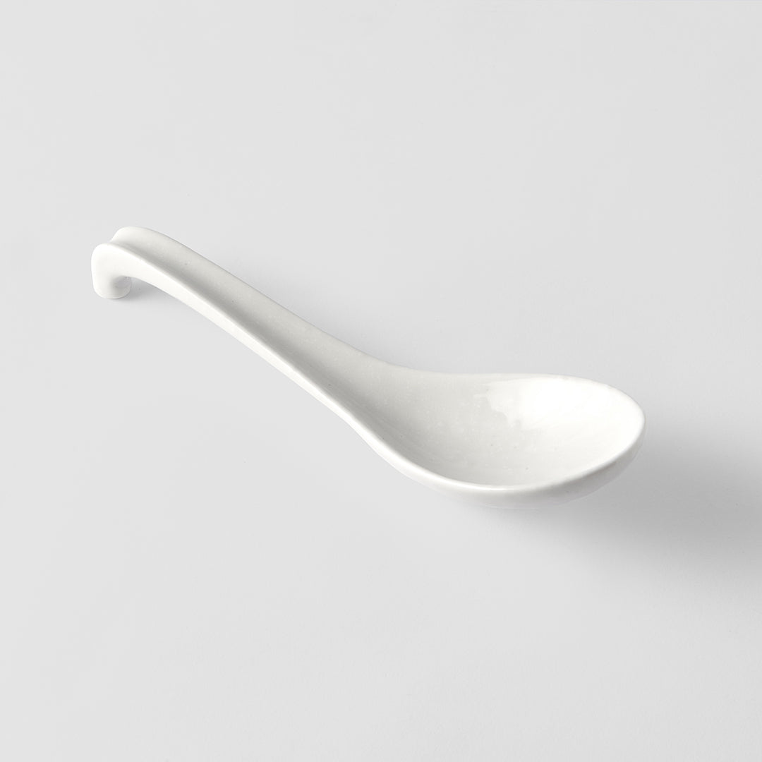 Spoon 17.5cm Kanso Soft White Glaze V637-C7961