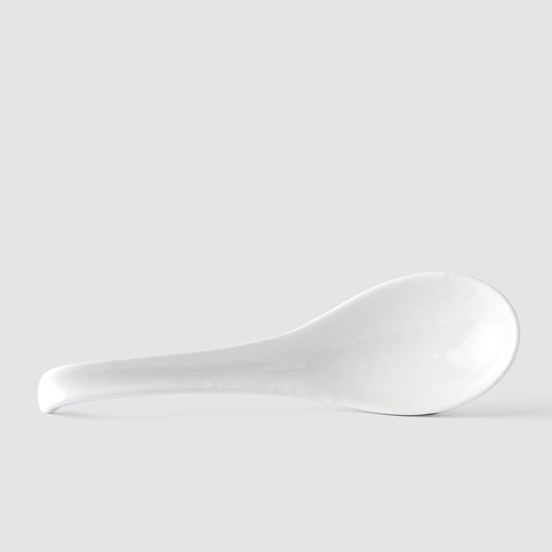 Spoon 17.5cm Kanso Soft White Glaze V637-C7961