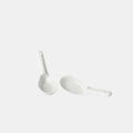 Spoon Small 15cm Kanso Soft White Glaze V637-C7962