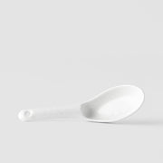 Spoon Small 15cm Kanso Soft White Glaze V637-C7962