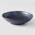 Pasta Bowl Organic Shape 21 cm Kanso Matte Black Glaze V637-C7965