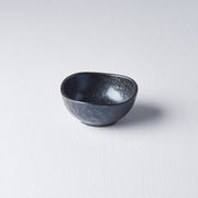Sauce Dish Organic 9cm Kanso Matt Black Glaze V637-C7967