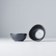 Sauce Dish Organic 9cm Kanso Matt Black Glaze V637-C7967