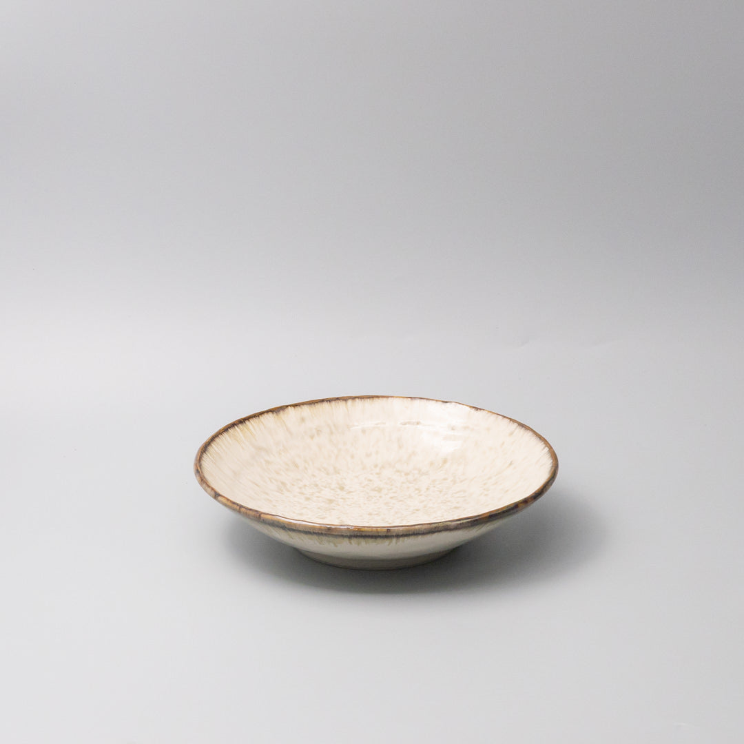 Pasta Bowl 24cm Ivory Pearl Glaze V637-C7983