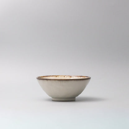 Udon Bowl 19cm Ivory Pearl Glaze V637-C7984