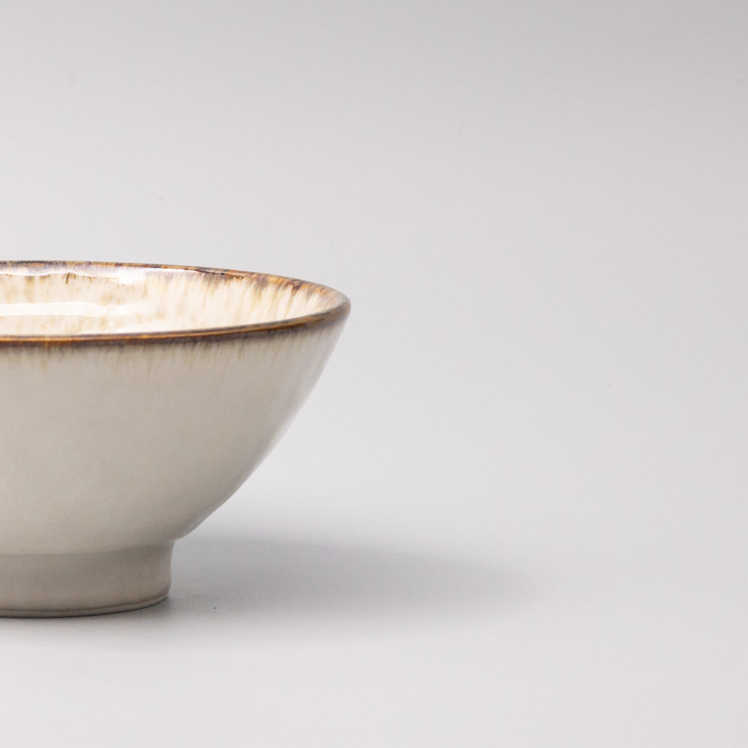 Bowl 15.5cm Ivory Pearl Glaze V637-C7985