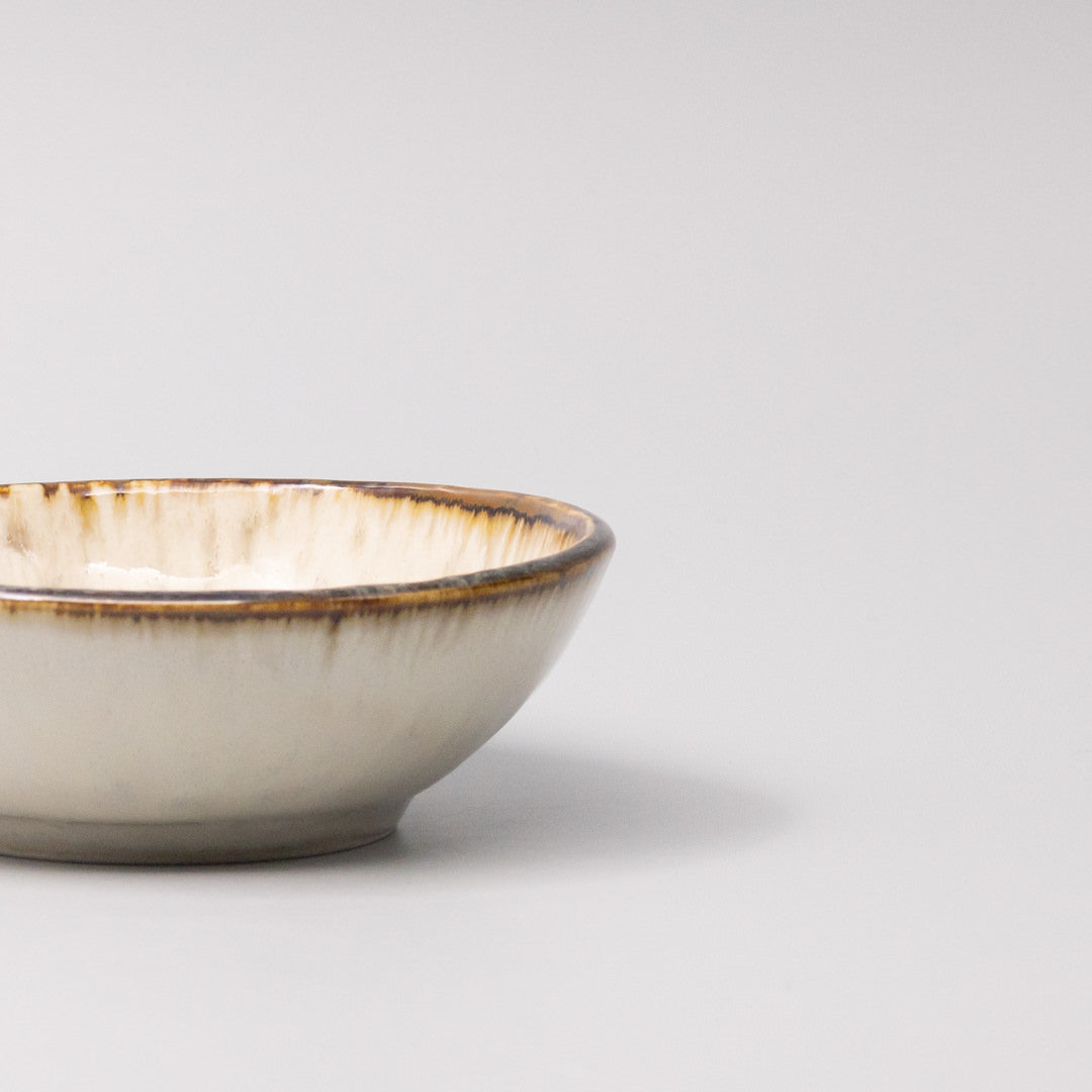 Tapas Bowl 13cm Ivory Pearl Glaze V637-C7986
