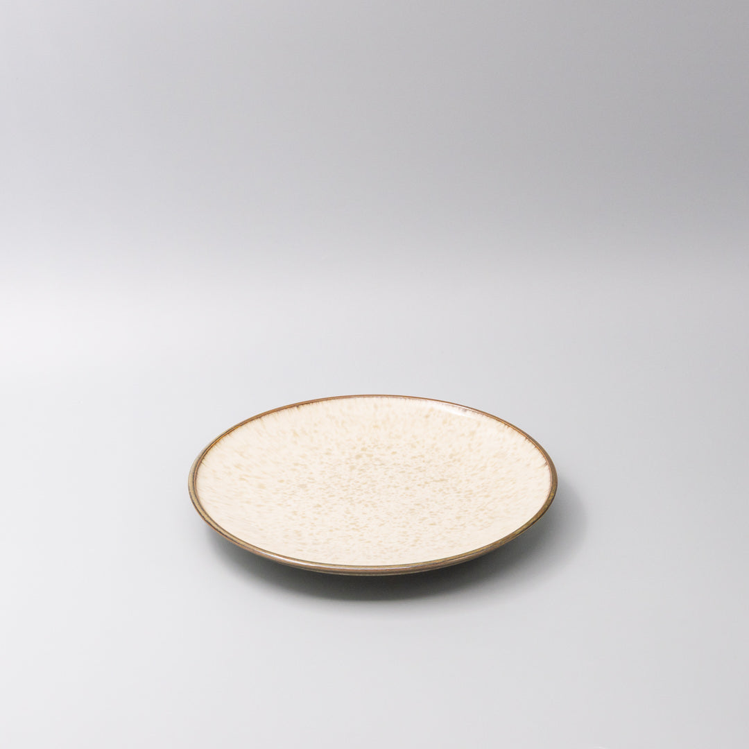 Dinner Plate 26cm Ivory Pearl Glaze V637-C7987