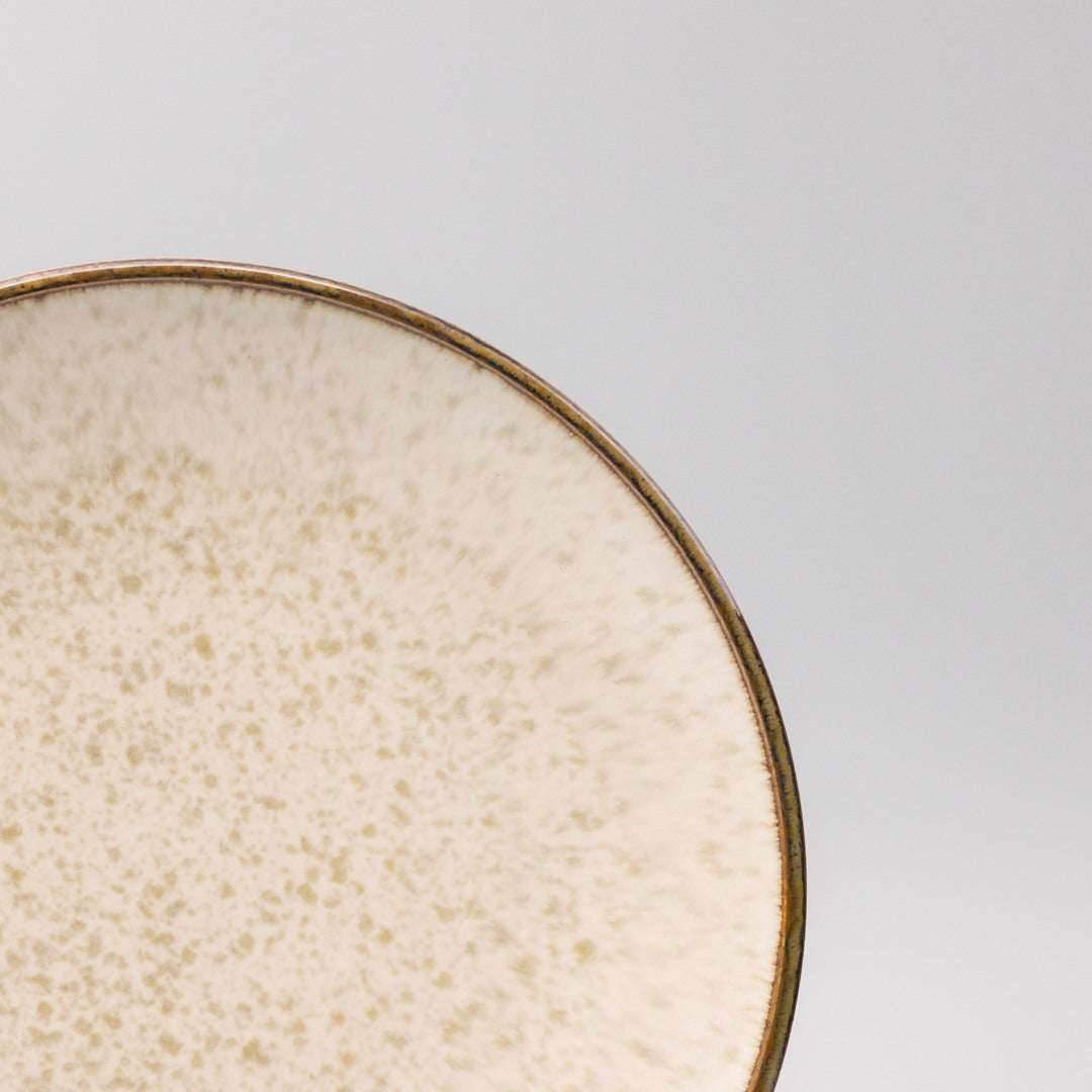 Dinner Plate 26cm Ivory Pearl Glaze V637-C7987
