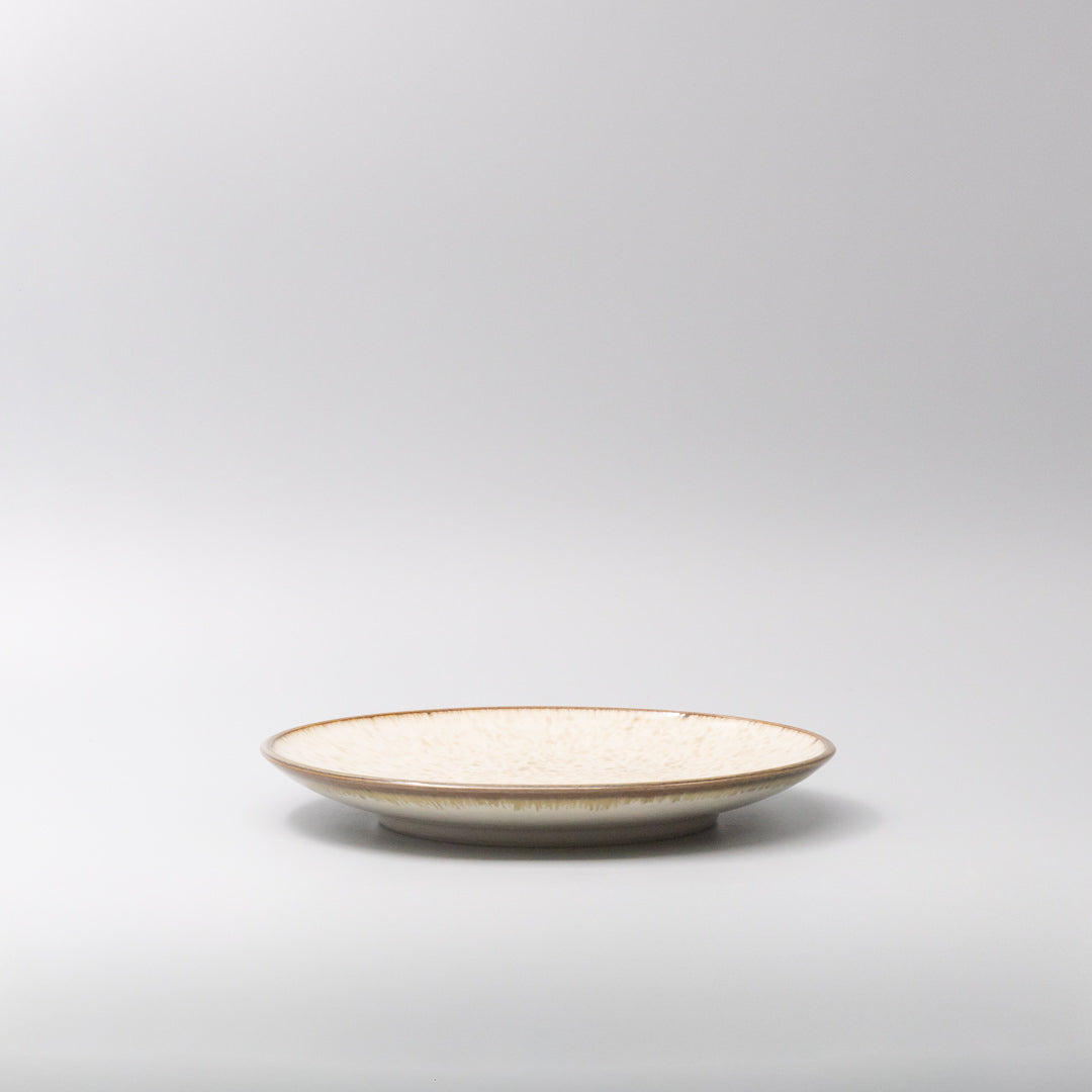 Dinner Plate 26cm Ivory Pearl Glaze V637-C7987
