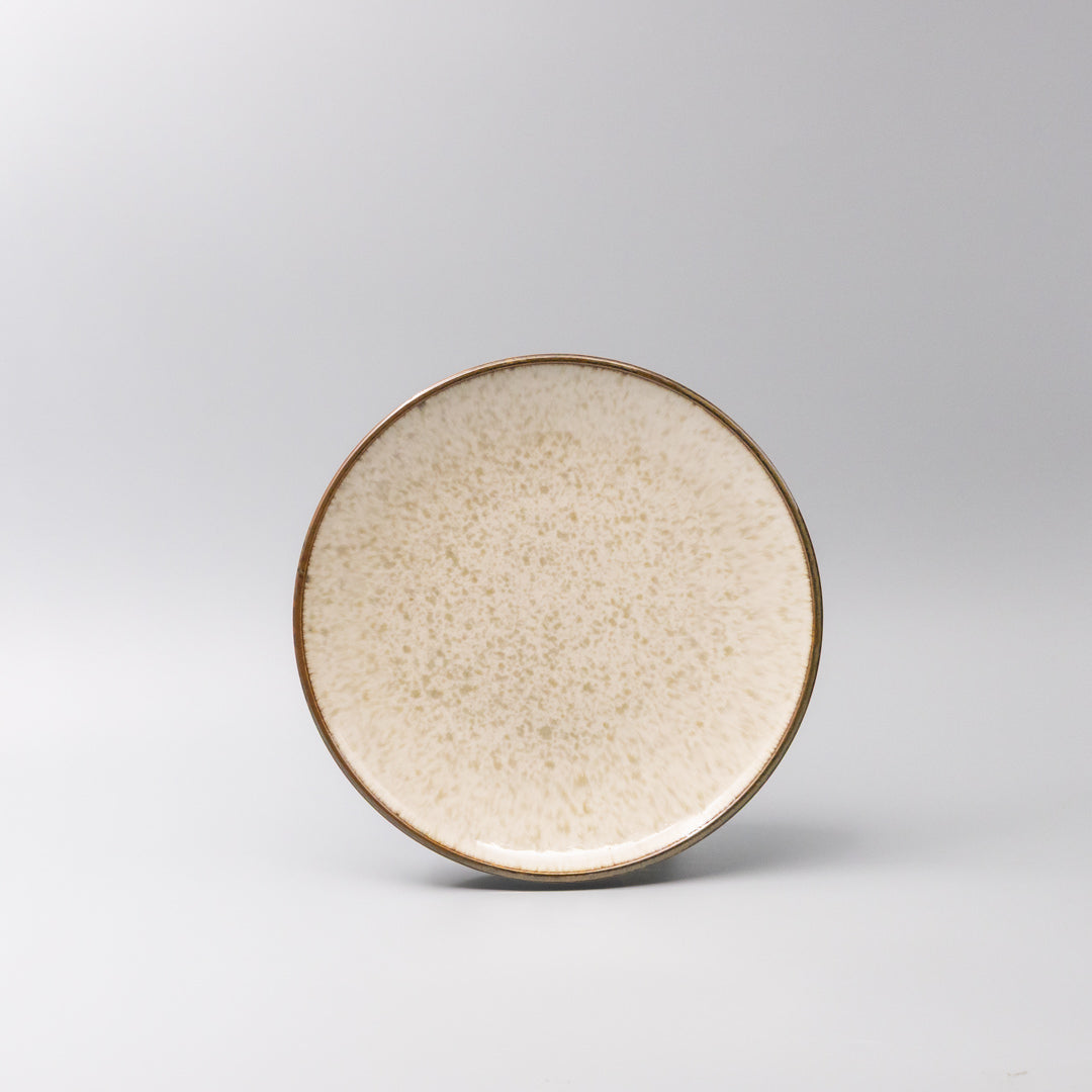 Dinner Plate 26cm Ivory Pearl Glaze V637-C7987