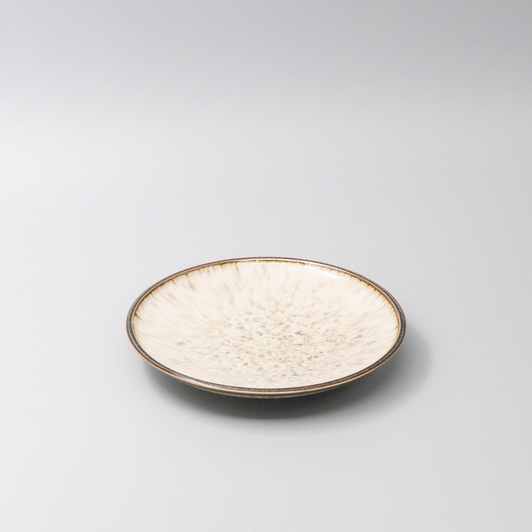 Side Plate 19cm Ivory Pearl Glaze V637-C7988