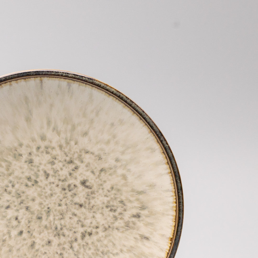 Side Plate 19cm Ivory Pearl Glaze V637-C7988