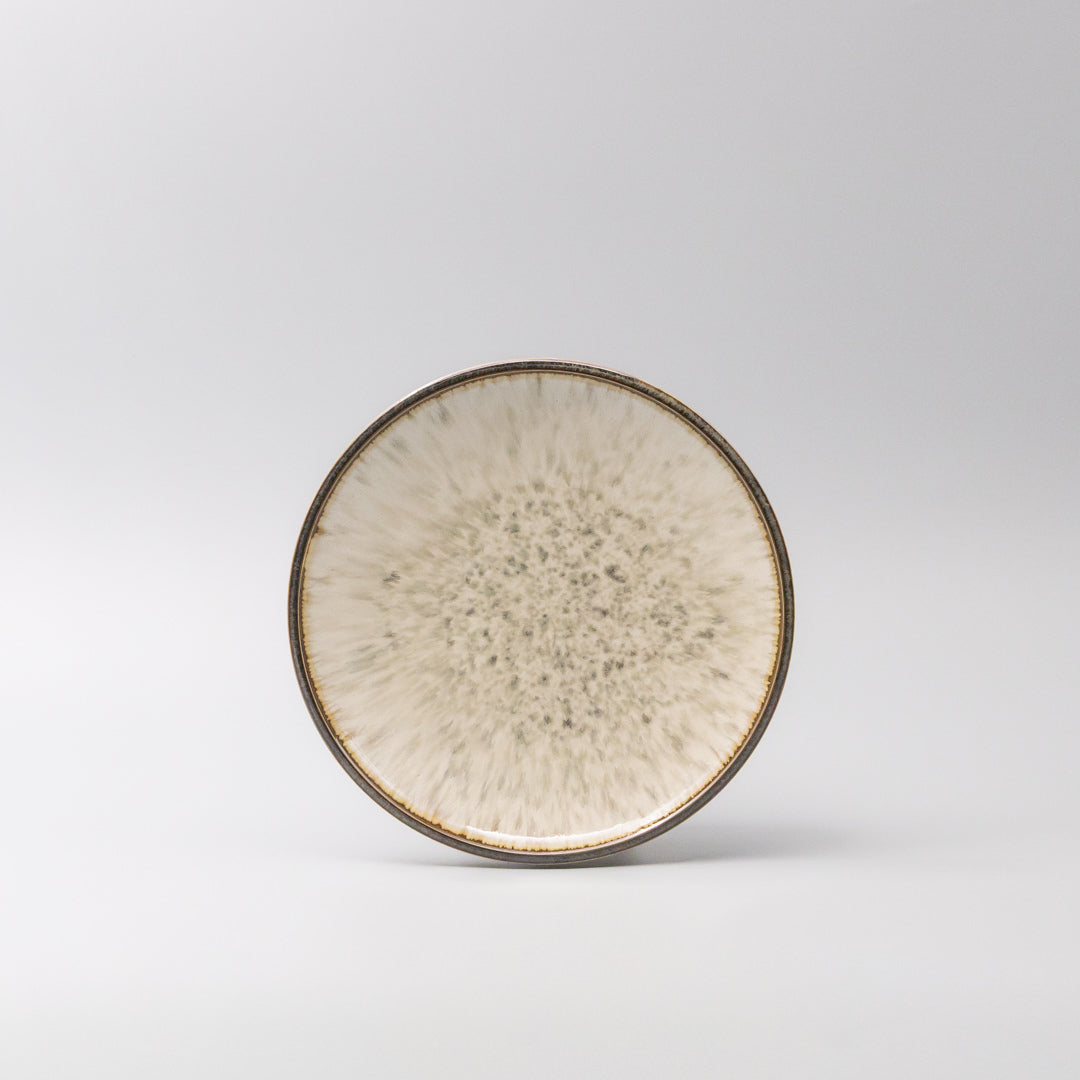 Side Plate 19cm Ivory Pearl Glaze V637-C7988