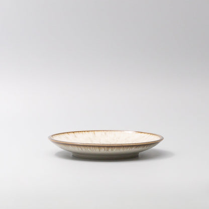 Side Plate 19cm Ivory Pearl Glaze V637-C7988