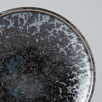 Tapas Plate 17cm Black Pearl Glaze V637-C8070