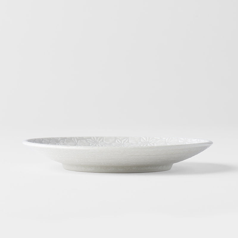 Tapas Plate 17cm White Star Glaze V637-C8071