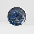 Tapas Plate 17cm Copper Swirl Glaze V637-C8073