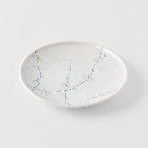 Tapas Plate 17cm White Blossom Glaze V637-C8075